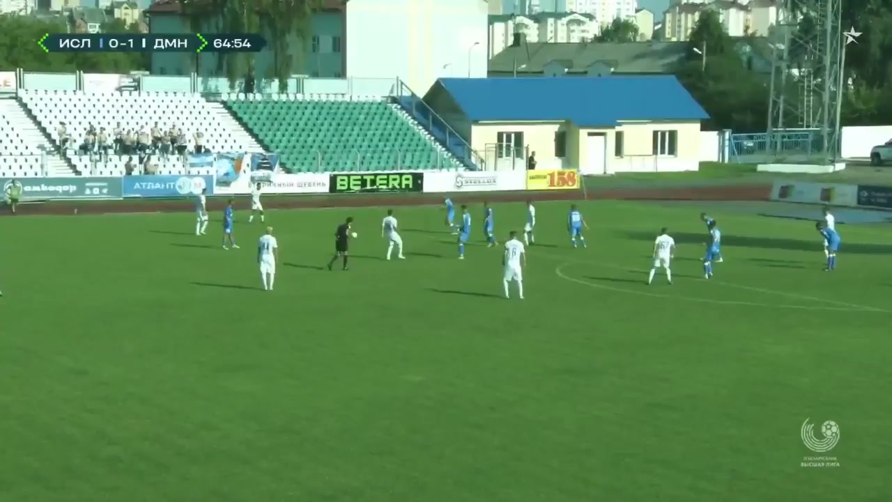 230 FK Isloch Minsk Vs Dinamo Minsk 65 skor gol , skor 0:2