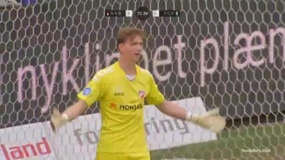 DEN D1 Aalborg Vs Fredericia 73 phút Vào, ghi bàn 4:0