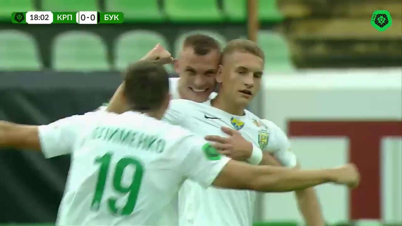 UKR D2 FC Karpaty Lviv Vs FC Bukovyna chernivtsi  Goal in 20 min, Score 1:0