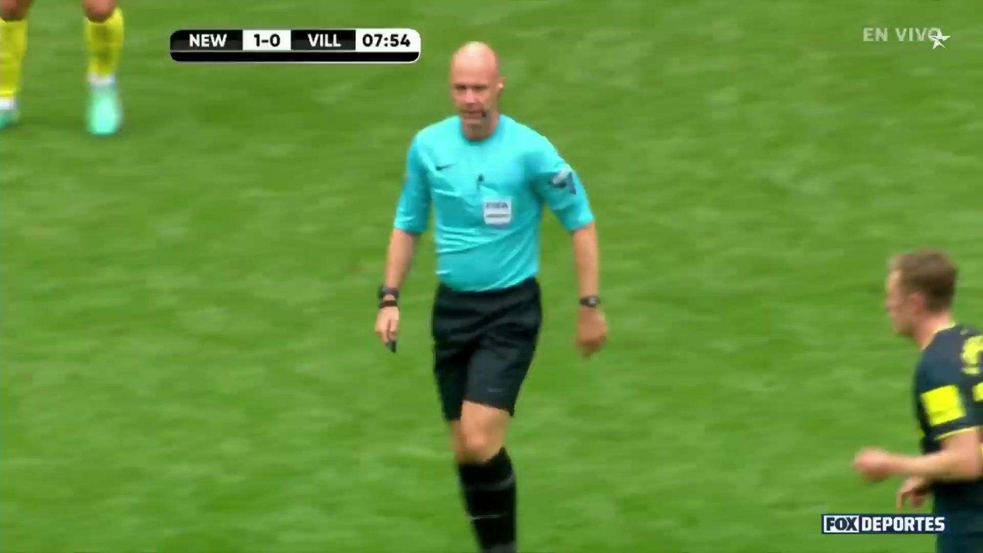 INT CF Newcastle United Vs Villarreal  Goal in 8 min, Score 2:0