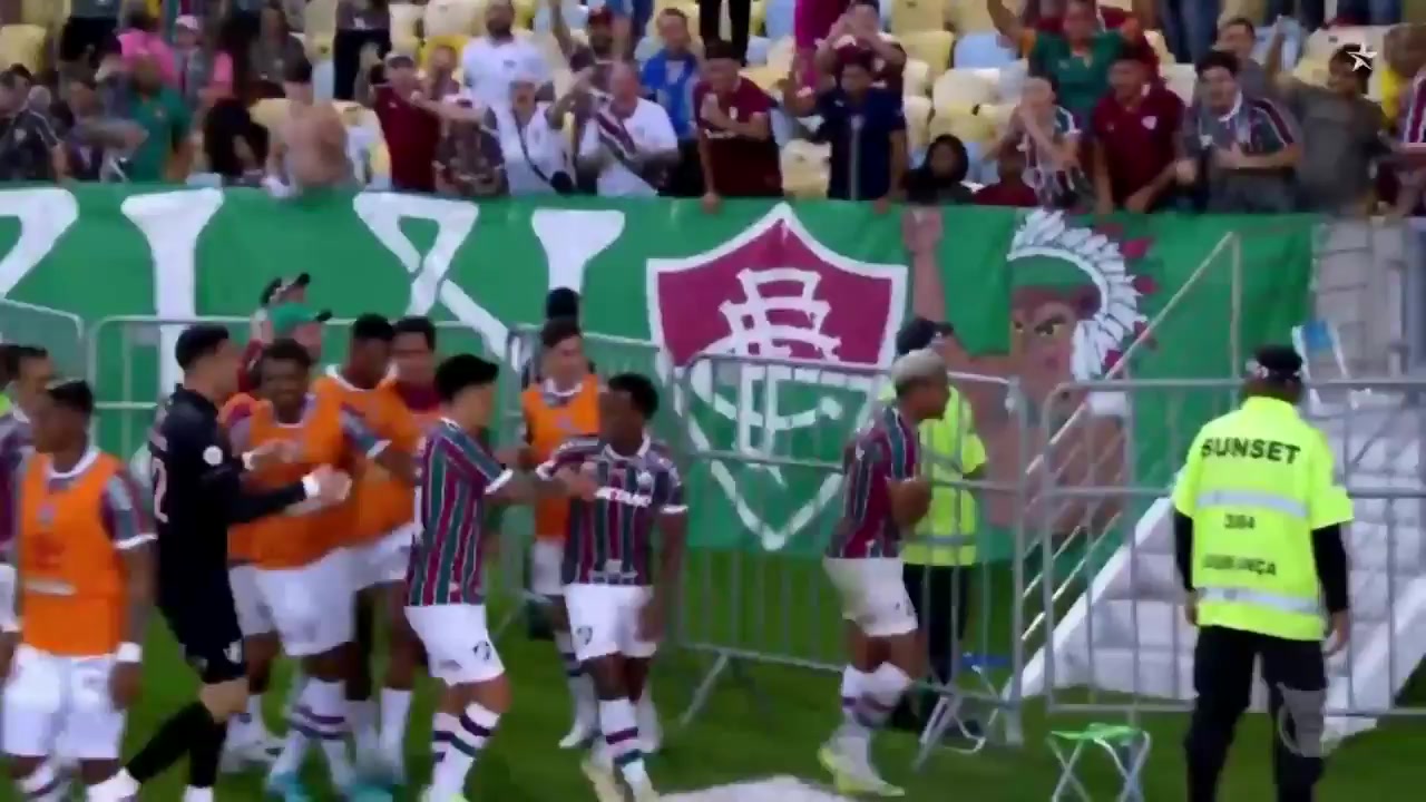BRA D1 Fluminense RJ Vs Palmeiras  Goal in 58 min, Score 2:0