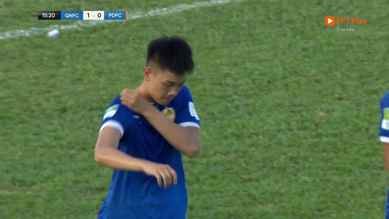 1248 Quang Nam Vs TTBD Phu Dong 14 skor gol , skor 1:0