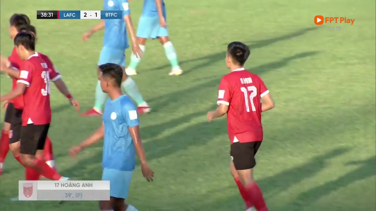 1248 Dong Tam Long An Vs Binh Thuan 38 skor gol , skor 2:1