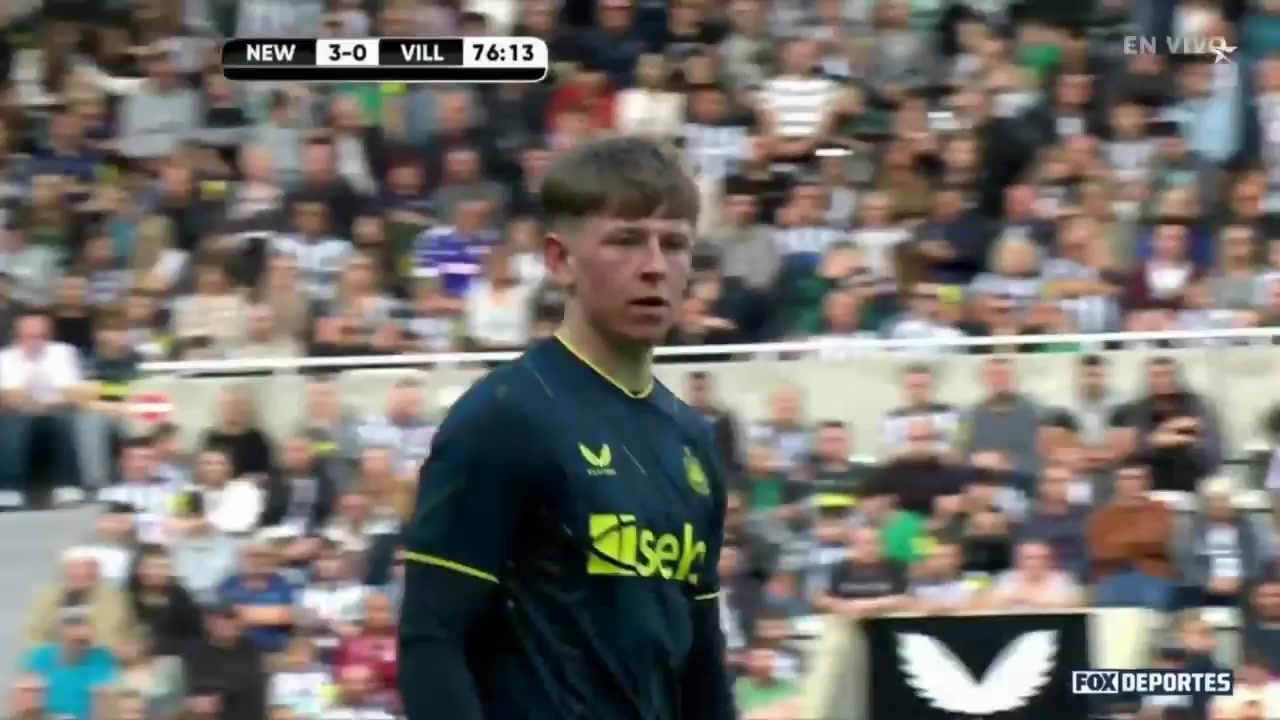 INT CF Newcastle United Vs Villarreal  Goal in 79 min, Score 4:0