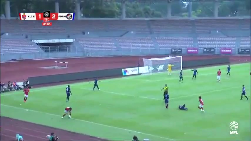 Horse MFL Cup Kuala Lumpur City U23 Vs PDRM U23  Goal in 88 min, Score 2:2