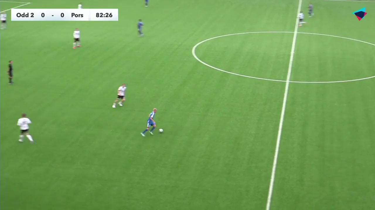 NOR D3 Odd Grenland 2 Vs Pors Grenland  Goal in 83 min, Score 0:1