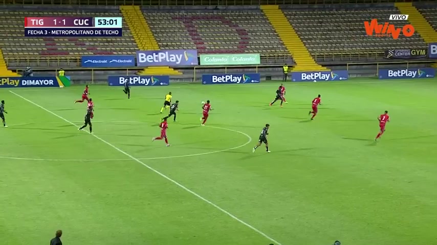 COL D2 Tigres Zipaquira Vs Cucuta  Goal in 55 min, Score 2:1