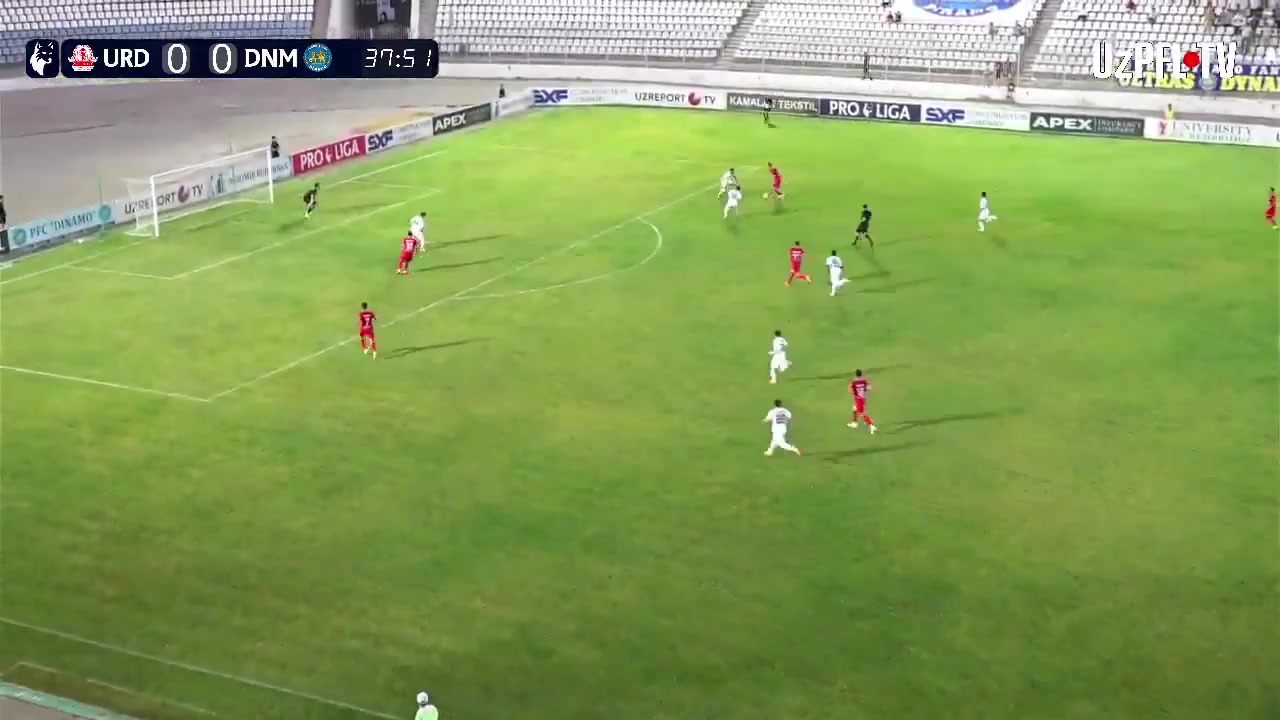 1160 Unired Vs Dinamo Samarqand 37 skor gol , skor 1:0