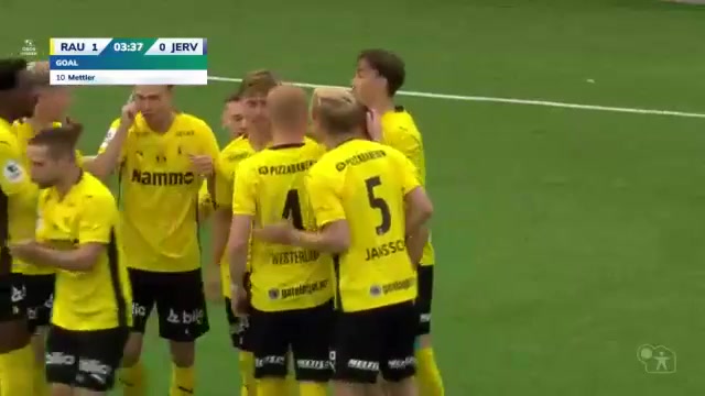 NOR AL Raufoss Vs Jerv 3 phút Vào, ghi bàn 1:0