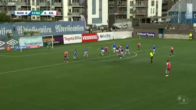 NOR AL Ranheim IL Vs Kongsvinger 17 phút Vào, ghi bàn 0:1