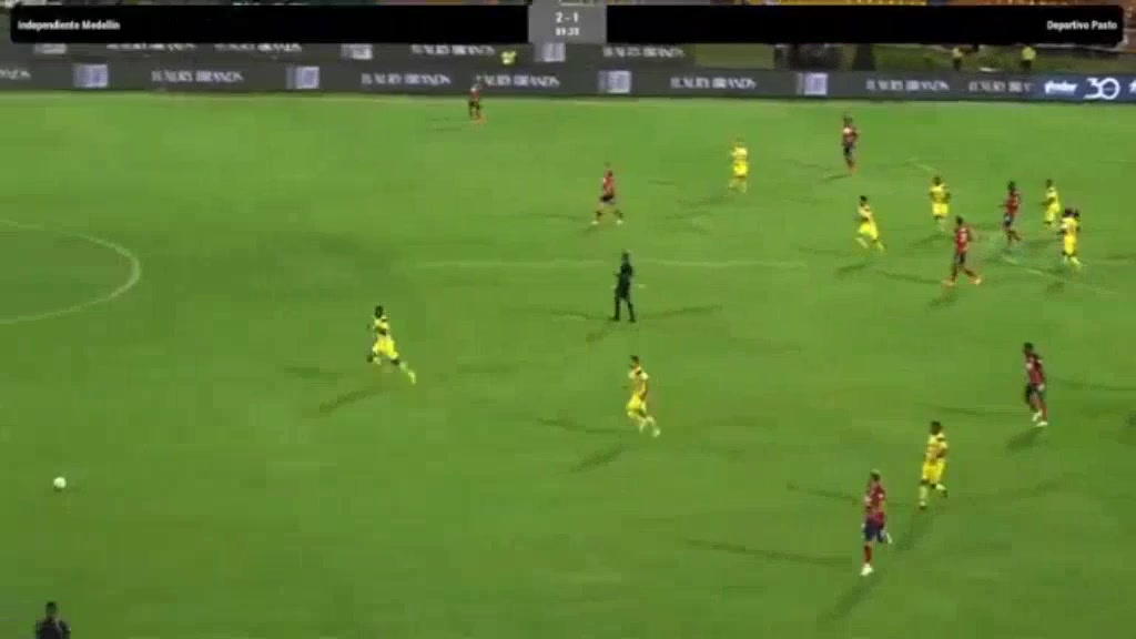 635 Dep.Independiente Medellin Vs Deportivo Pasto 91 skor gol Jhon Alex Palacios, skor 3:1