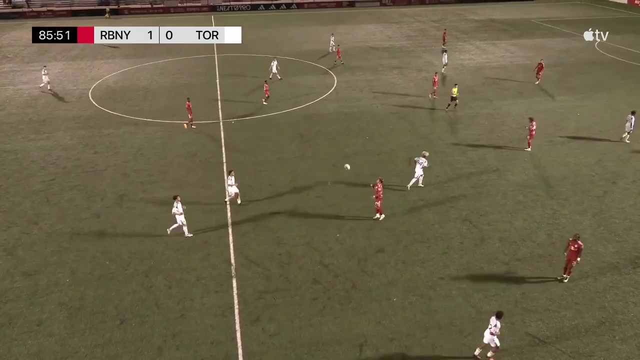 MLS L(R) New York Red Bulls B Vs Toronto FC II  Goal in 88 min, Score 1:1