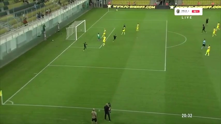 UEFA EL Sheriff Tiraspol Vs BATE Borisov  Goal in 31 min, Score 2:0