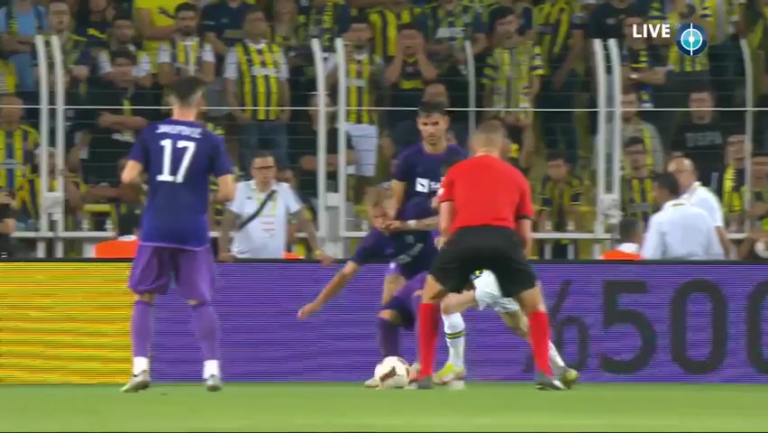 UEFA ECL Fenerbahce Vs Maribor  Goal in 93 min, Score 3:1