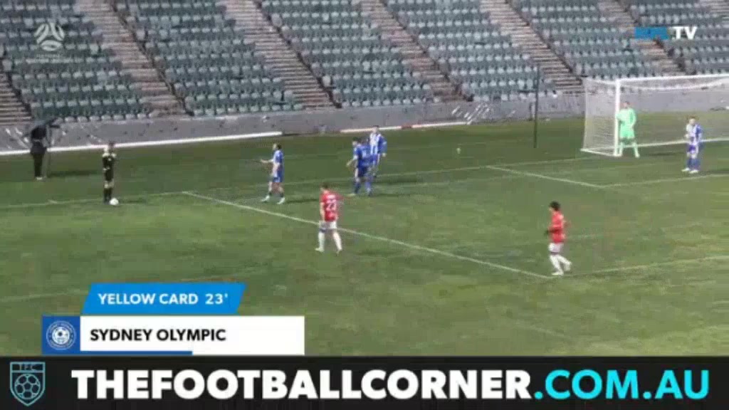 616 Wollongong Wolves Vs Sydney Olympic 23 skor gol , skor 1:0