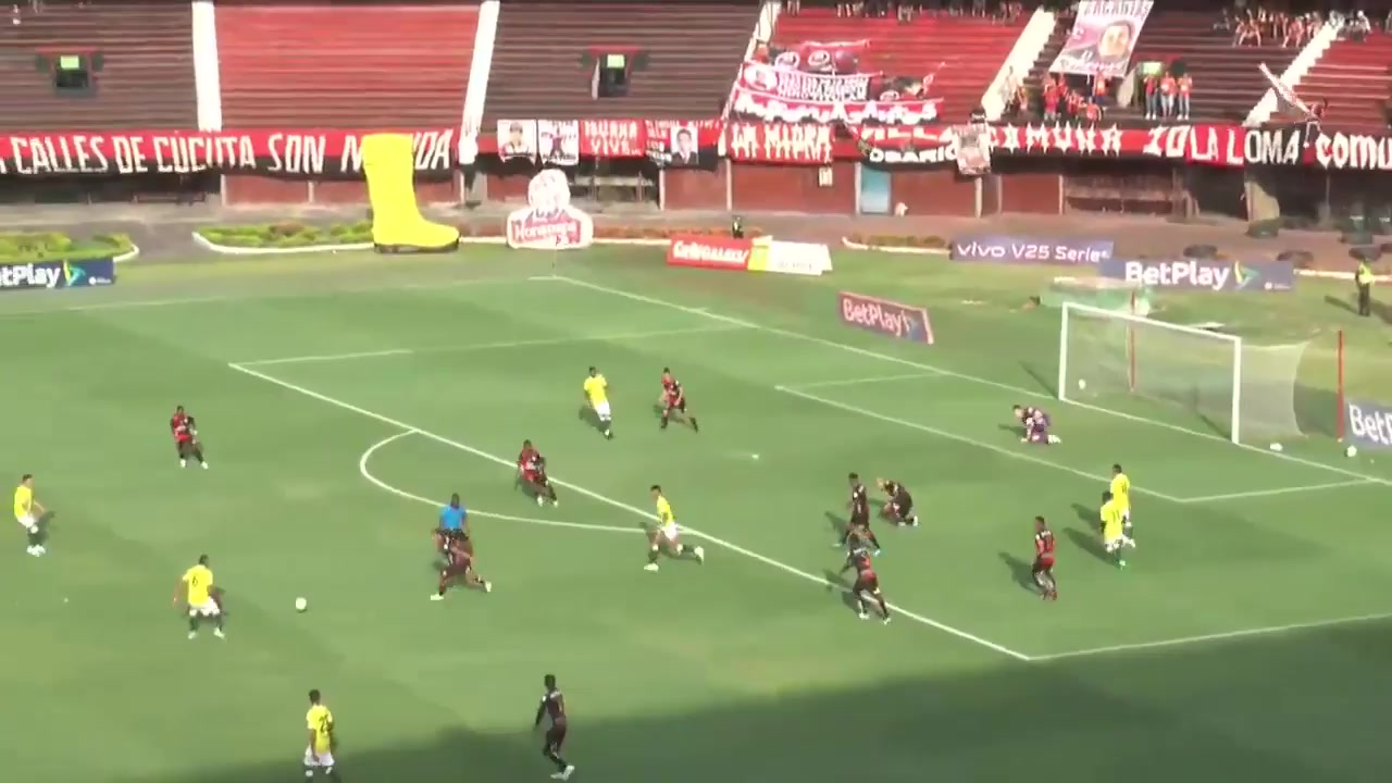 COL D2 Cucuta Vs Barranquilla FC  Goal in 52 min, Score 0:1