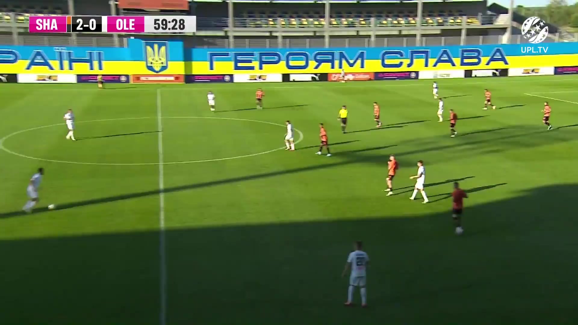 UKR D1 FC Shakhtar Donetsk Vs PFC Oleksandria 60 ทำประตู  ประตู, ทำคะแนน 2:1