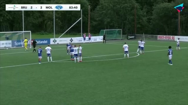 NOR D3 Brumunddal Vs Molde B  Goal in 84 min, Score 2:3